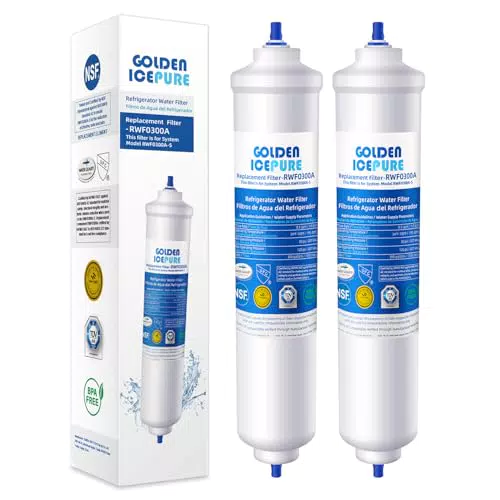 GOLDEN ICEPURE Wasserfilter für Samsung DA29-10105J, DA29-10105J HAFEX/EXP
