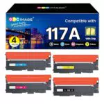 GPC IMAGE Toner Set kompatibel für HP 117A und HP Color Laser MFP Modelle