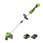 Greenworks G24LT30K2 24V Akku Rasentrimmer für kleine bis mittelgroße Gärten