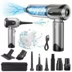 Grixz Handstaubsauger Akku 22000Pa – Kabelloser Staubsauger für Auto und Zuhause