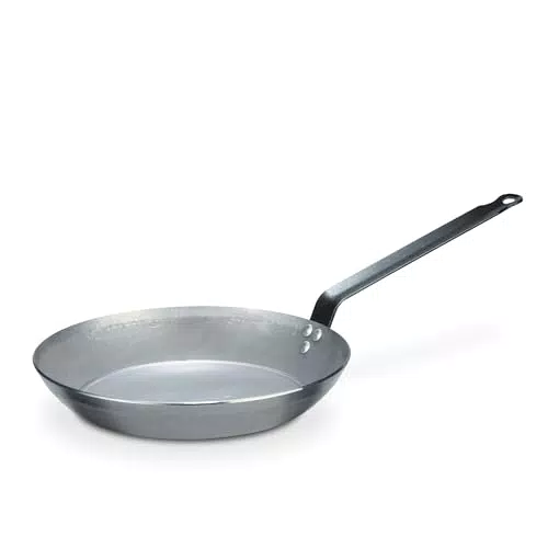 GSW GastroTraditionell Lyoner Eisen Pfanne 28 cm – Hochwertige Bratpfanne