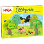 HABA Obstgarten – Brett- und Würfelspiel aus Holz für die ganze Familie
