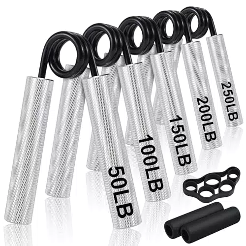 ECCOGREAT Handmuskeltrainer Grip Trainer aus Edelstahl für mehr Griffkraft