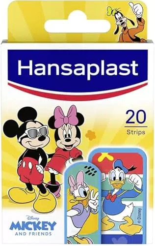 Hansaplast Mickey Kinderpflaster mit Disney Motiven – Schmerzloses Wundpflaster