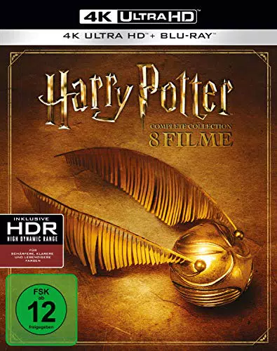 Harry Potter 4K Ultra-HD Komplettbox – Alle Filme auf Blu-ray