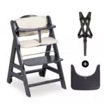 Hauck Beta+ Kinderhochstuhl Set – Mitwachsend, 5-Punkt-Gurt & Schutzbügel
