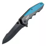 HAZET Klappmesser 2157-3 I Outdoor Taschenmesser mit Edelstahl-Klinge und Aluminium-Griff