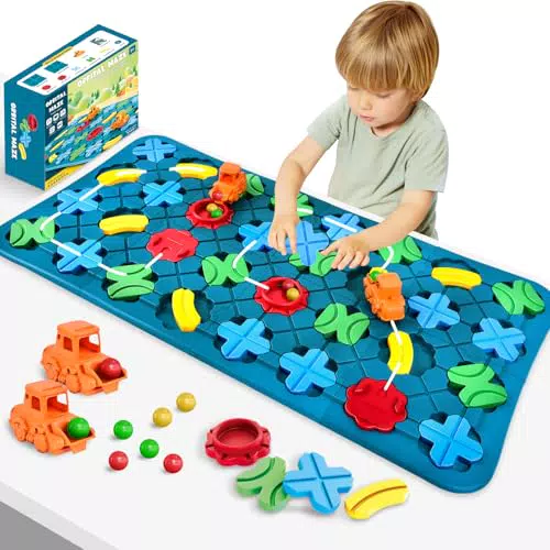 Herenear Logischer Straßenbauer - Brettspiel für Kinder ab 4 Jahren