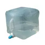 High Peak Faltbarer 15 l Wassertank - Transparenter Vandtank, 25 x 12 cm