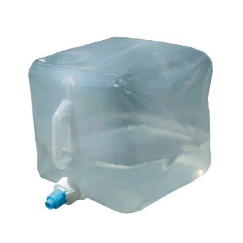 High Peak Faltbarer 15 l Wassertank - Transparenter Vandtank, 25 x 12 cm
