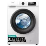 Hisense WF1Q8041BW Waschmaschine mit Dampffunktion und Anti-Allergie Programm