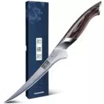 HOSHANHO Santoku Messer – Japanisches Kochmesser mit ergonomischem Griff