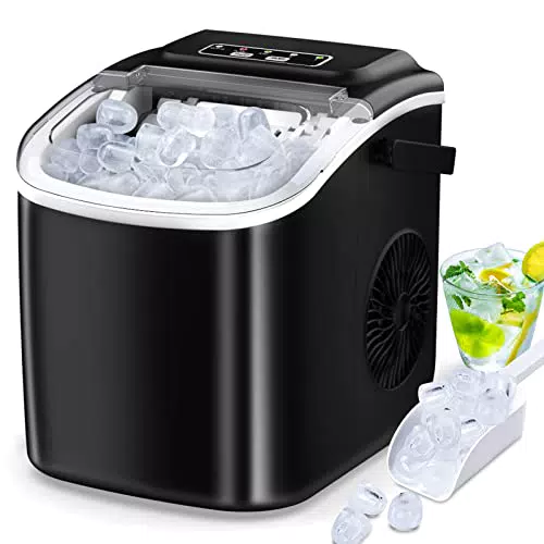 Ice Maker Cube Maschine - Eiswürfelmaschine für die Home Bar, 6 Minuten Vorlaufzeit