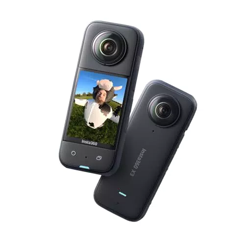 Insta360 X3 - Wasserdichte 360° Actionkamera mit 5,7K Video und KI-Bearbeitung