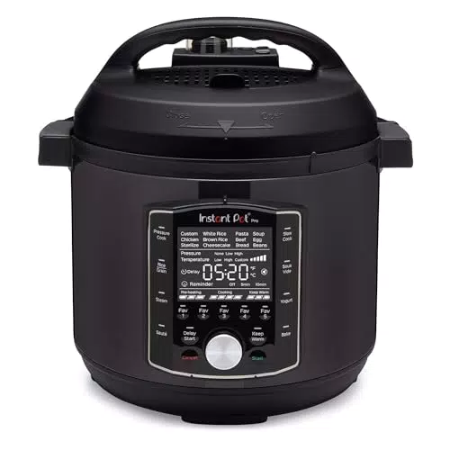 Instant Pot Pro 10-in-1 Multikocher – Schnellkochtopf, Dampfgarer, Joghurtbereiter