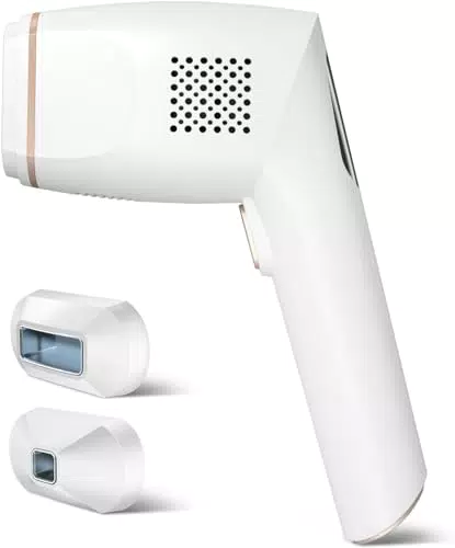 Philips IPL Haarentfernung Gerät mit unendlichen Lichtimpulsen und 2 Aufsätzen