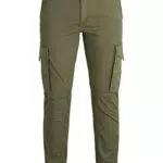 Jack & Jones Herren Cargo Jogger Pants Paul Flake AKM 542 Twill Gummibund