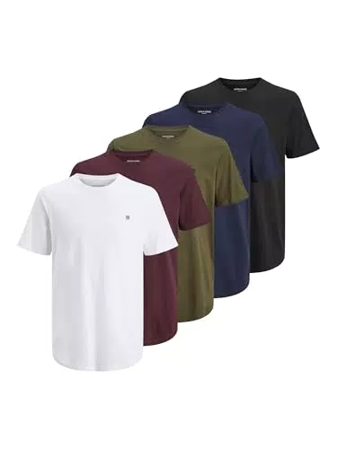 JACK & JONES Herren Rundhals T-Shirt JPRBLABRODY - Regular Fit 5er Pack XS S M L XL XXL 100% Baumwolle

Titolo ottimizzato per la SEO: JACK & JONES Herren Rundhals T-Shirt JPRBLABRODY - Regular Fit 100% Baumwolle