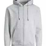 JACK & JONES Basic Hoodie mit Reißverschluss für Herren