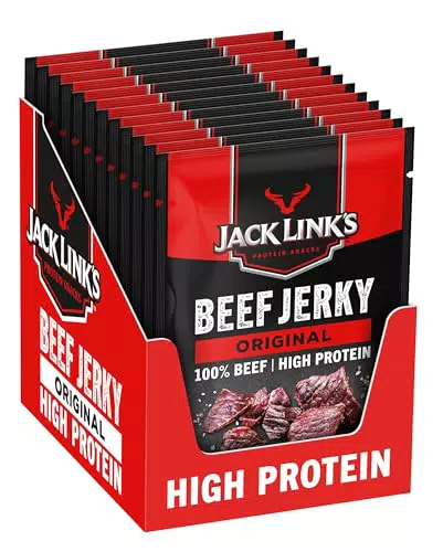 Jack Link's Beef Jerky Sweet & Hot – Proteinreiches Trockenfleisch vom Rind