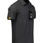 JACKETOWN Poloshirts Herren Kurzarm Atmungsaktiv Schnelltrocknend Sportlich