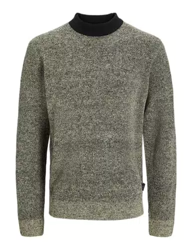 JACK&JONES JCOSPACE Strickpullover mit Stehkragen für Herren