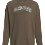 JACK&JONES Junior JJECALEB Langarm T-Shirt O-Neck für Jungen