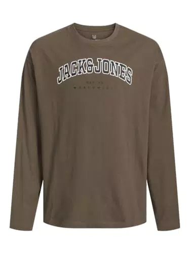 JACK&JONES Junior JJECALEB Langarm T-Shirt O-Neck für Jungen