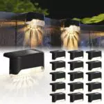 Jackyled Solarleuchten für Außenbereiche - IP65 Wasserdichte Gartenbeleuchtung