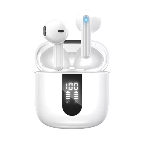 JBES Kabellose Bluetooth 5.4 In-Ear Kopfhörer mit Noise Cancelling und IP5 Schutz