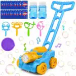 Joellfuner Rasenmäher Kinder Seifenblasenmaschine für Outdoor-Gartenspiele