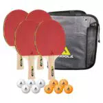 JOOLA Tischtennisset Family Advanced & 31009 Unisex  Erwachsene TT-Netzgarnitur Avanti Tischtennisnetz