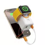 JOYROOM Mini Powerbank 5000mAh für iPhone und Apple Watch, USB C Dual Port Ladegerät