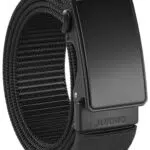 JUKMO Automatik Gürtel Herren, Nylon Ratsche Gürtel 3,8 cm
