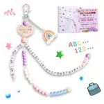 KEELYY Rechenkette Schulkind Einschulung Geschenk Schultüte mit Grußkarte
