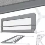 KESSER® Bettgitter für Kinder - Klappbares Bettschutzgitter für sicheres Schlafen