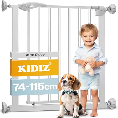 KIDIZ Türschutzgitter Absperrgitter Treppengitter Kindergitter