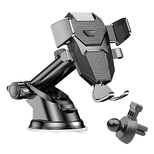 Kingmate Auto Handyhalterung mit 360° Drehung - Stabil und Universell Kompatibel