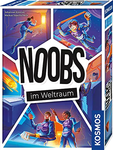 Kosmos Noobs - Kommunikatives Kartenspiel für Weltraum-Missionen ab 10 Jahren