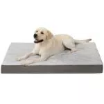 KSIIA Orthopädisches Hundebett für große Hunde, waschbar und wendbar