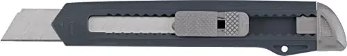 KWB Cuttermesser mit Abbrechklinge 18mm – Extra scharf und mit Feststellfunktion
