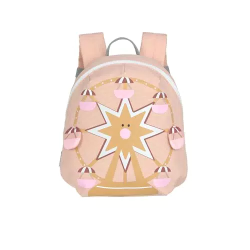 LÄSSIG Kleiner Kinderrucksack für Kita mit Brustgurt, 20 x 9.5 x 24 cm