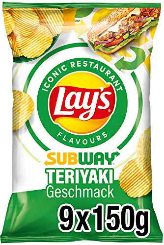Lay's Chicken Teriyaki - Knusprige Gewürz-Kartoffelchips für Partys