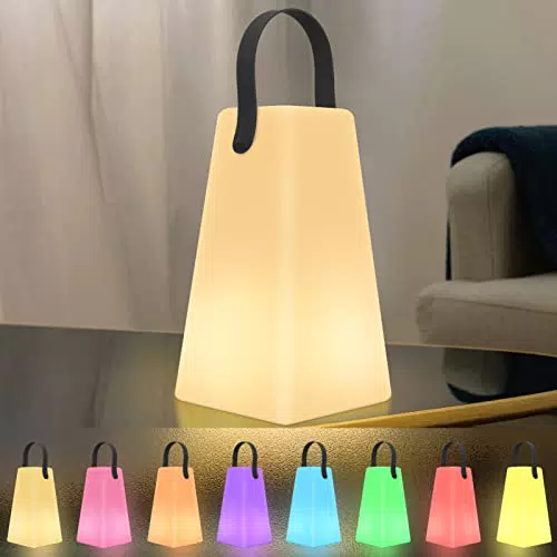 LED Outdoor Lampe mit Fernbedienung – Tragbare Gartenlampe wasserdicht