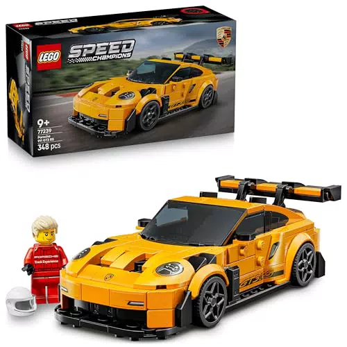 LEGO Speed Champions Porsche 911 GT3 RS - Spielzeugauto mit Minifigur für Sammler
