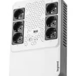 Legrand Keor Multiplug USV-Anlage 800VA/480W mit 6 Schuko-Ausgängen und USB-Ladegerät