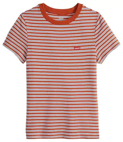 Levi's Damen Essential HM SS Tee T-Shirt, Caviar