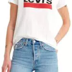 Levi's Damen The Perfect Tee T-Shirt Sportswear Logo