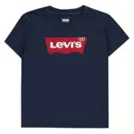 Levi's Kids T-Shirt mit Batwing-Logo für Jungen - Grau - 14 Jahre