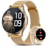 Lgnitek Smartwatch Damen mit EKG, HRV, SpO2 und Fitness Tracker für iOS/Android